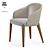 Elegant Bellevue Armchair by VeryWood 3D model small image 1