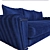 Contemporary Fabric Sofa 5326DV 3D model small image 2