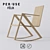 Elevate Comfort with Felix Rocker 3D model small image 1