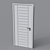 Modern White 3D Door 3D model small image 2