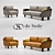 Luxury Desede DS-77 Sofa & Armchair 3D model small image 1