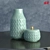 Textured Stoneware Vase: Elegant & Tall 3D model small image 1