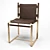 Hudson Clive Leather Chair 3D model small image 1