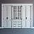 Custom-Built Wardrobe: 2600mm x 3200mm x 600mm 3D model small image 1