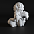 Charming Angel Figurine 3D model small image 2