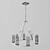 Dakota 8lt Chandelier: Antique Elegance 3D model small image 2