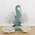 Title: Marine Elegance: Seahorse Sculpture & Coral Decor 3D model small image 1