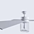 Modern Ronan Ceiling Fan 3D model small image 2