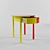 Versatile Modern Side Table 3D model small image 1