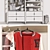 Versatile Open Wardrobe: Elvarli C Clothing 3D model small image 3