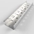 Perforated Steel Cable Tray 3D model small image 1