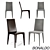 Elegant Filly Up Chair 3D model small image 1