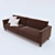 Time Break: Stylish Modern Sofa 3D model small image 1