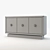 Arteriors Gaston Console: Modern Elegance for Any Space 3D model small image 2