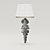 Elegant Vintage Table Lamp 3D model small image 3