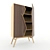 Vintage Closet: 3D Retro Wardrobe 3D model small image 2