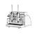 Victoria Arduino Athena Leva Espresso Machine 3D model small image 3