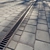 Gray Paving Slabs with Storm Grate 3D model small image 1