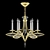 Marquise Chandelier 843540-22 | Elegant Florentine Design 3D model small image 1