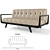 Custom Capitol Sofa 3D model small image 2