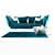 Modern Comfort: Bretz Ohlinda Sofa 3D model small image 2