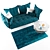 Modern Comfort: Bretz Ohlinda Sofa 3D model small image 3