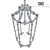 Stainless Steel Lantern Vasco: Polished Elegance 3D model small image 3