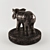 Bronze Indian Elephant Statuette 3D model small image 2