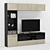 IKEA Besta TV Stand - Sleek and Modern Entertainment Center 3D model small image 2