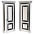 Elegant Entrances: Classic Door 3D model small image 2