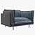 Auto Reversal Armchair: Stylish, Comfortable, and Space-saving 3D model small image 2