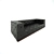 Luxury Oberon Black Leather Sofa 3D model small image 2