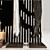 Elegant Décor Set: Alyson Lamp, Coffee Bean Candle, Marble & Volcanic Stone Stand 3D model small image 2