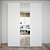 Mebelux Legerro Wardrobe: Stylish Storage Solution 3D model small image 2