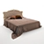 Classic Bed 3D model small image 1