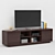 Modern Kirry TV Stand | Sleek Design, V-Ray Render 3D model small image 2