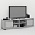 Modern Kirry TV Stand | Sleek Design, V-Ray Render 3D model small image 3
