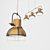 Lucea Zoom: Stylish Ceiling Lamp 3D model small image 2