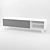 Minimalist TV Stand: Vray Materials 3D model small image 1