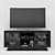 Sleek Altra Furniture TV Stand 3D model small image 1