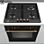 Electrolux Oven & Cooktop Set 3D model small image 1