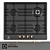 Electrolux Oven & Cooktop Set 3D model small image 3