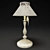 Elegant Corona Table Lamp 3D model small image 1