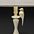 Elegant Corona Table Lamp 3D model small image 2