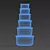  Versatile V-Ray Storage Containers 3D model small image 3
