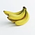 Realistic Banana 3D Model 3D model small image 1