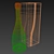 Elegant Champagne Gift Set 3D model small image 3