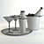 Mixology Master Cocktail Set 3D model small image 2