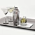 Elegant Cocktail Mixology Set 3D model small image 1
