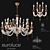 Elegant Juliënne Clear Chandelier 3D model small image 1